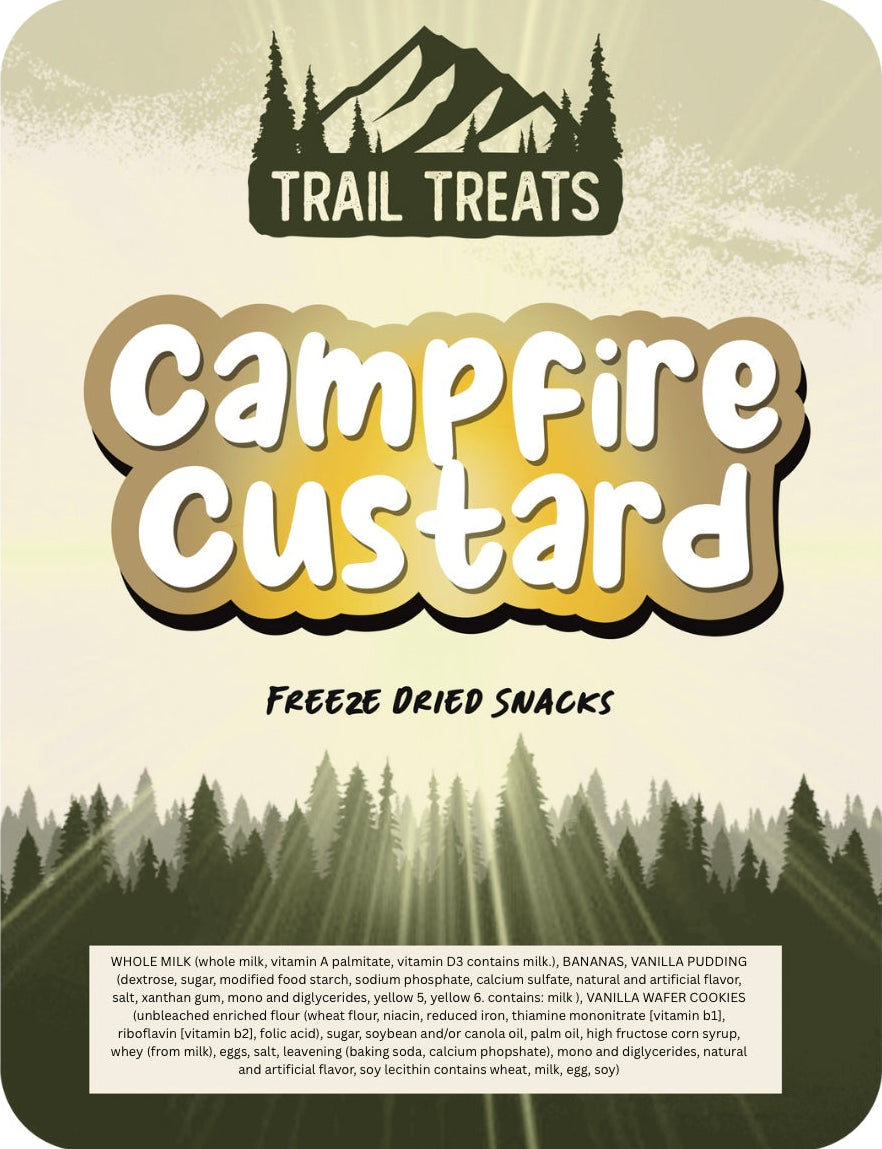 Campfire Custard - Banana pudding bites
